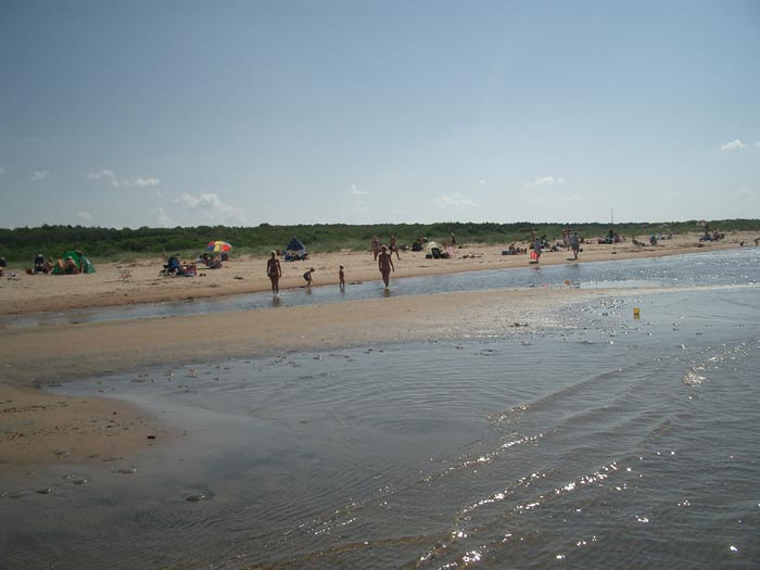 Gullbrannagarden Strand bei Tag
