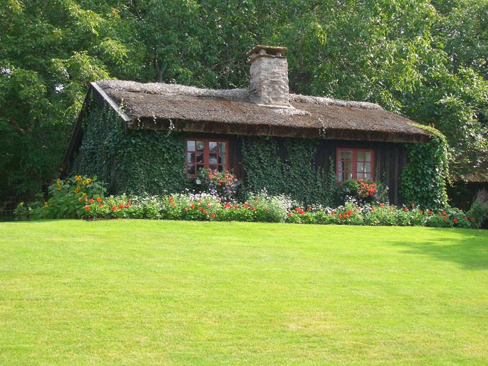 Schlo Soliden Bornholm - Gartenhaus