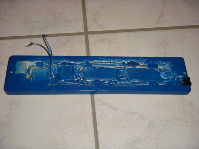 Umbau Deckenlampe Bett 1