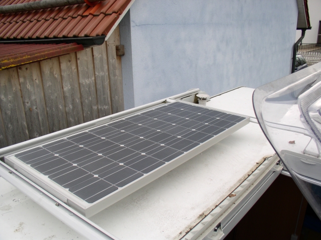 Einbau einer Solaranalge 12