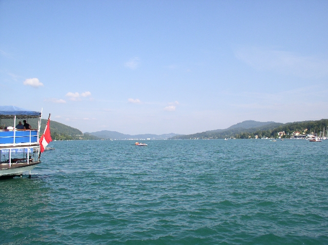 Blick über den Wörthersee