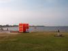 Cuxhaven: Dusche am Strand