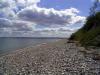 Ostsee mit Steilkste und Kieselstrand