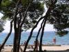 Blick auf Strand und Meer Blick auf Strand und Meer