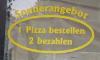 Die Pizzeria hat leider dicht gemacht...